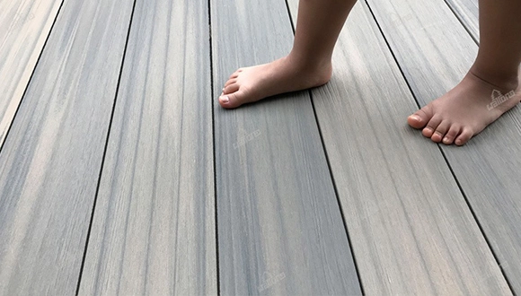 sandblasting deck