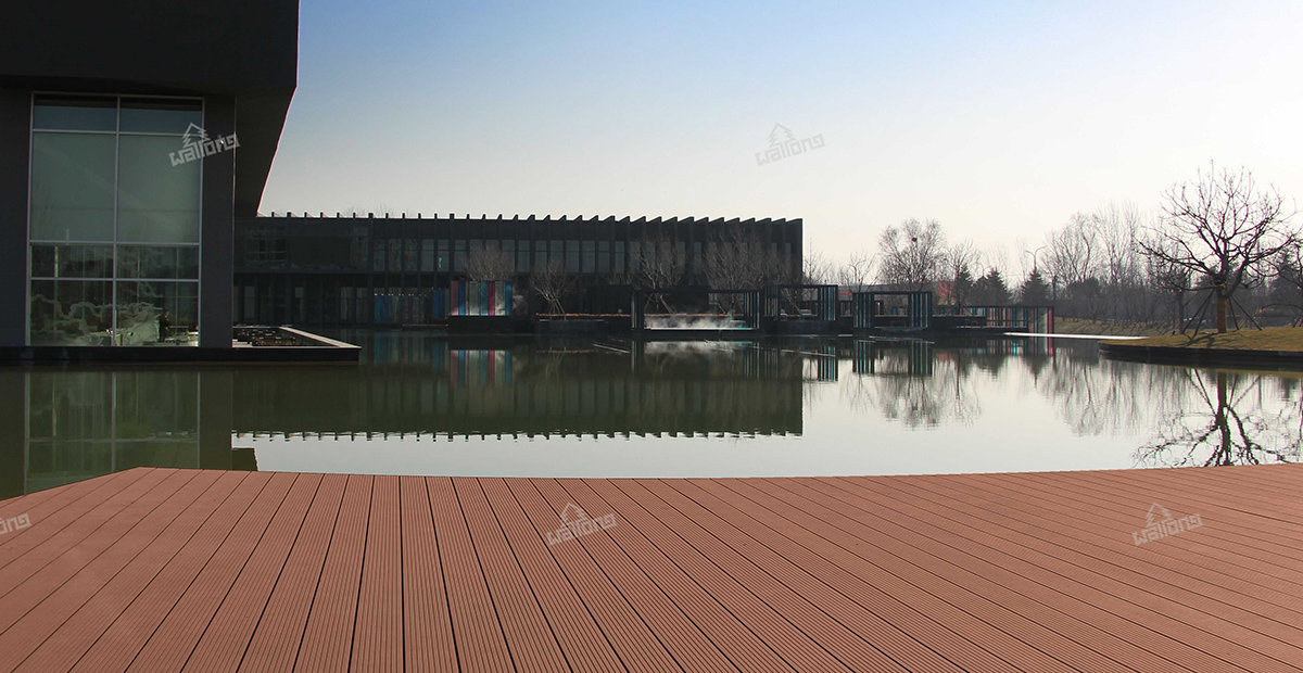 Rose Red H03 Conventional WPC Decking