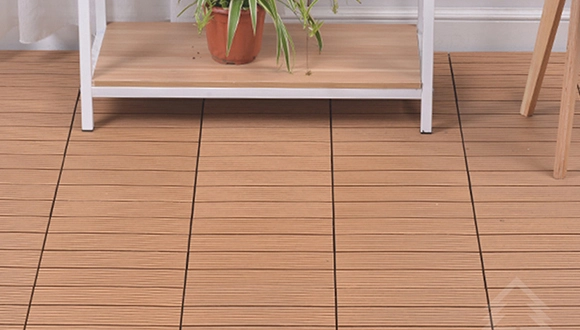 wpc click decking